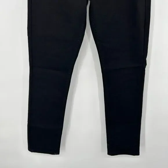 ksubi Chitch Laid- Back Skinny Denim Jeans in Black Red Crosses Size 30